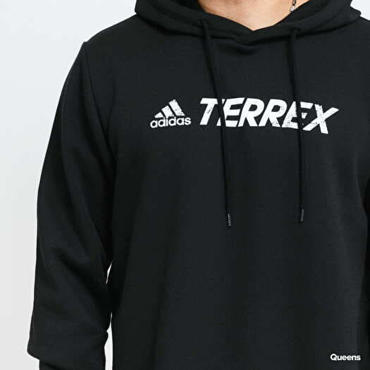 Sweatjacken und Sweatshirts adidas Originals Terrex GFX Logo Hoodie Black |  Queens