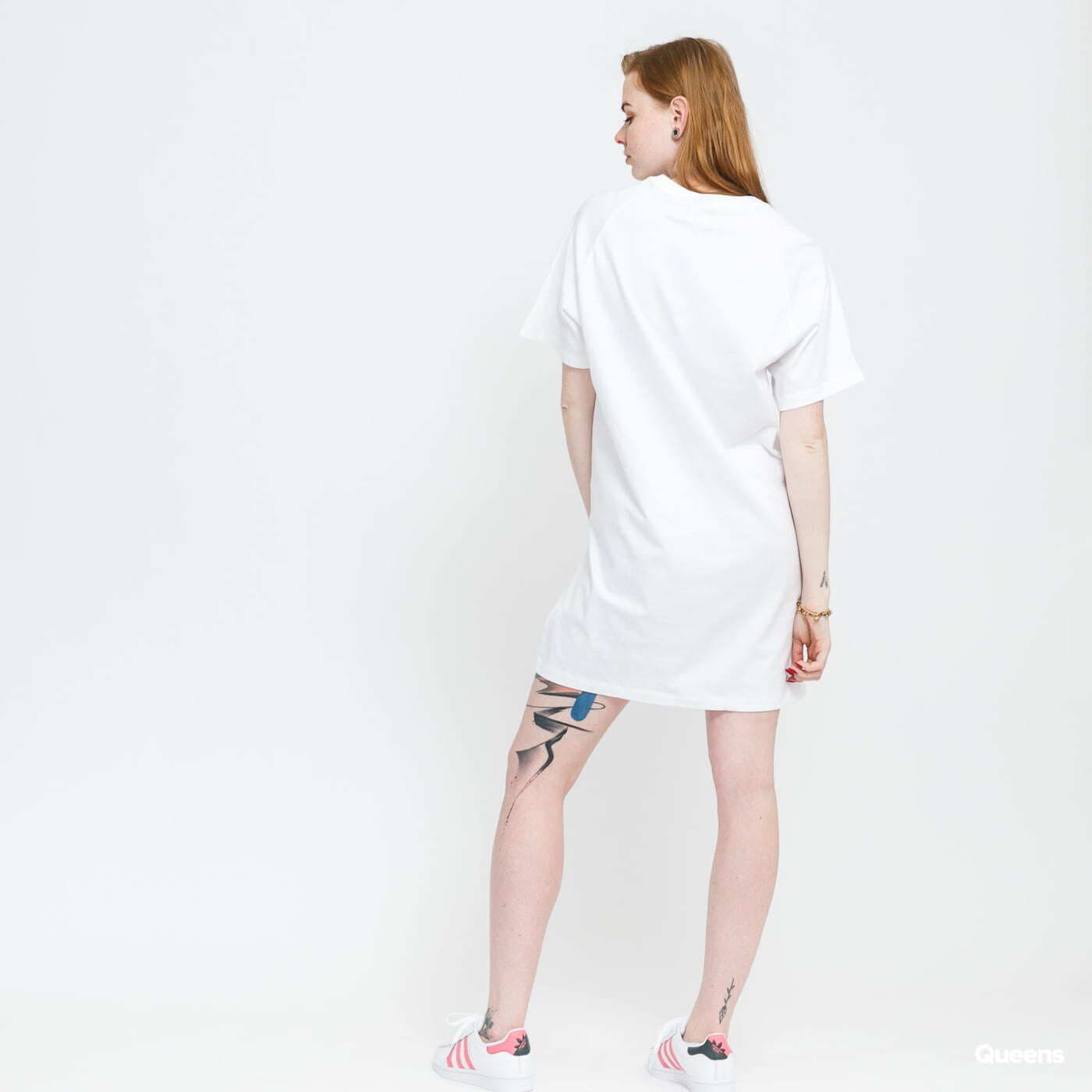 Šaty adidas Originals Tee Dress White