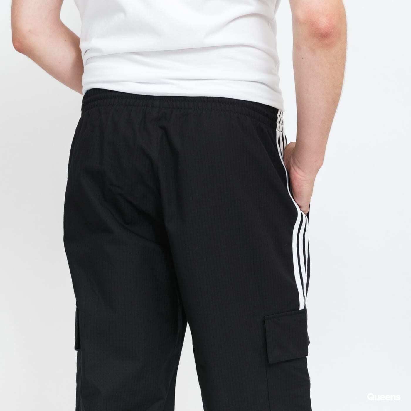 Pantalons cargo adidas Originals 3-Stripes Cargo Pants Black