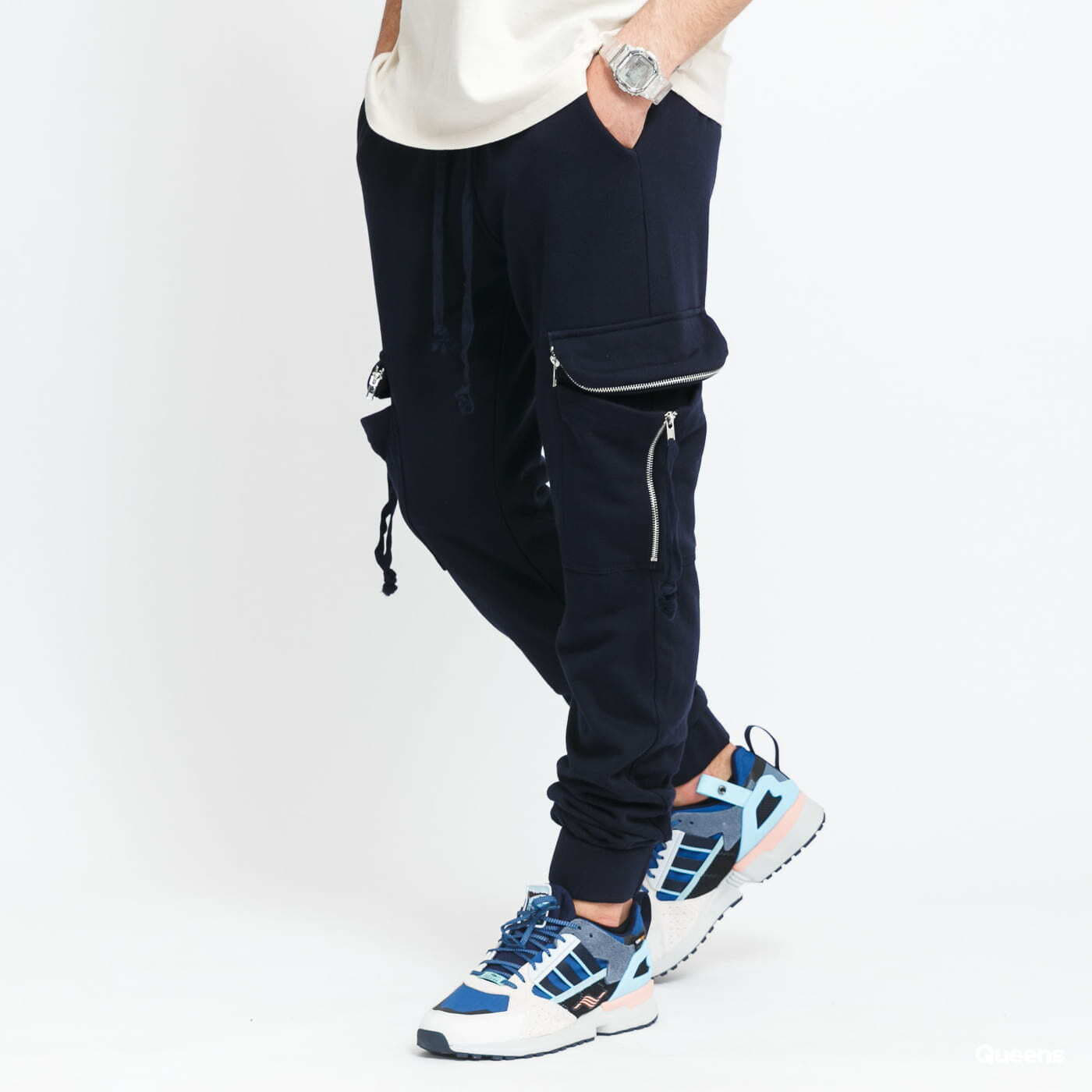 Tepláky Sixth June Essential Joggers Navy