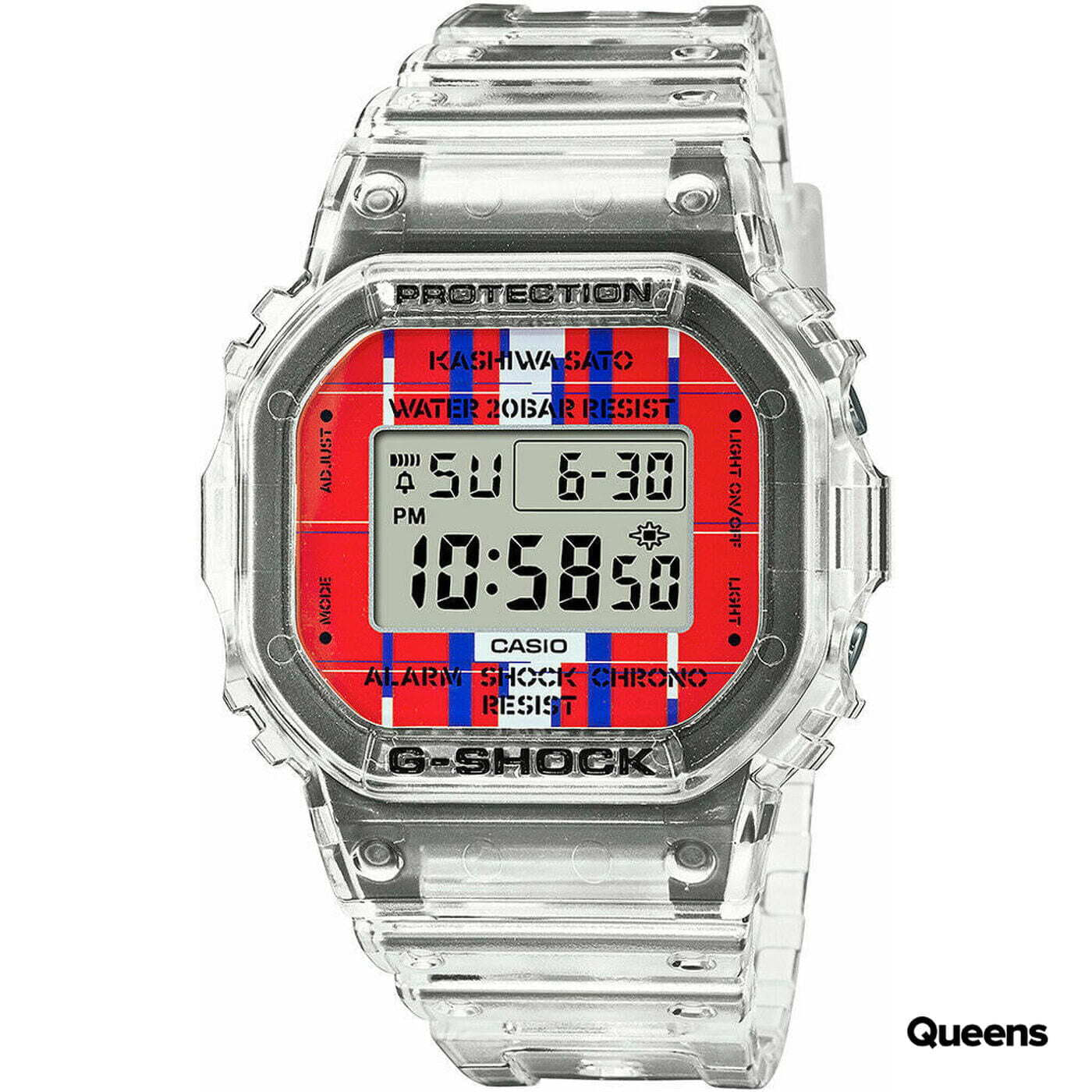 Watches Casio G-Shock DWE 5600KS-7ER Transparent/ Green/ Orange