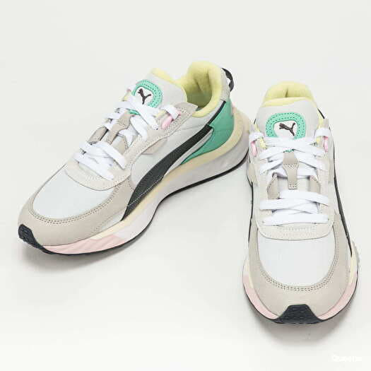 Puma Wild Rider Premium Black White (Women's)
