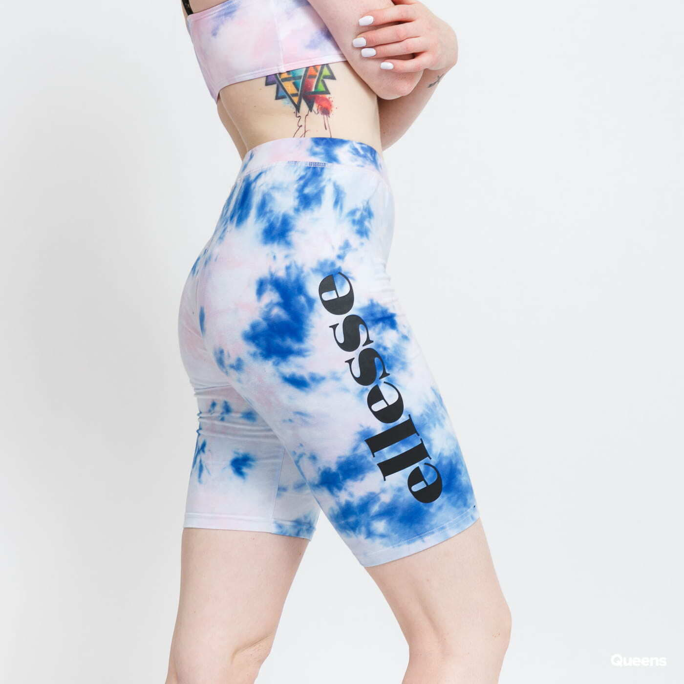 Šortky ellesse Tour Tie Dye Short Light Pink/ Navy