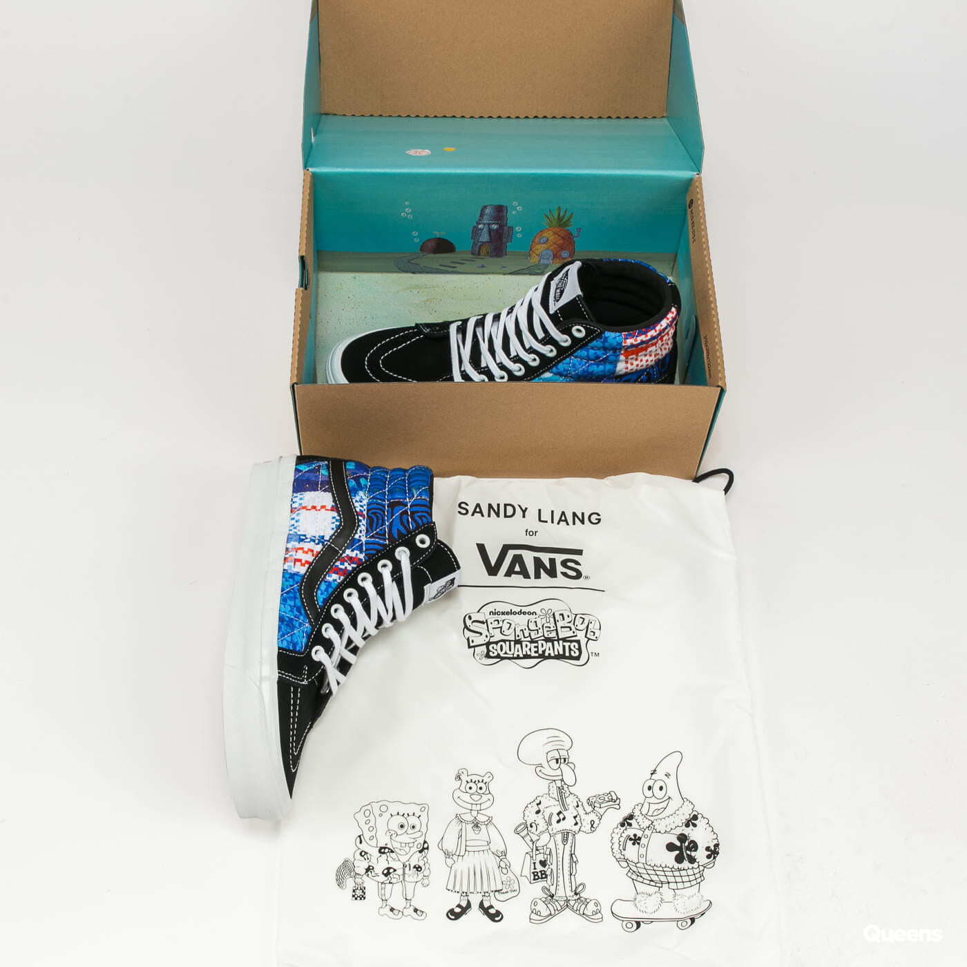 Sneakers und Schuhe fur Frauen Vans X Sponge Bob by Sandy Liang SK8 Hi 38 DX PW Sndyingptchwrl Queens