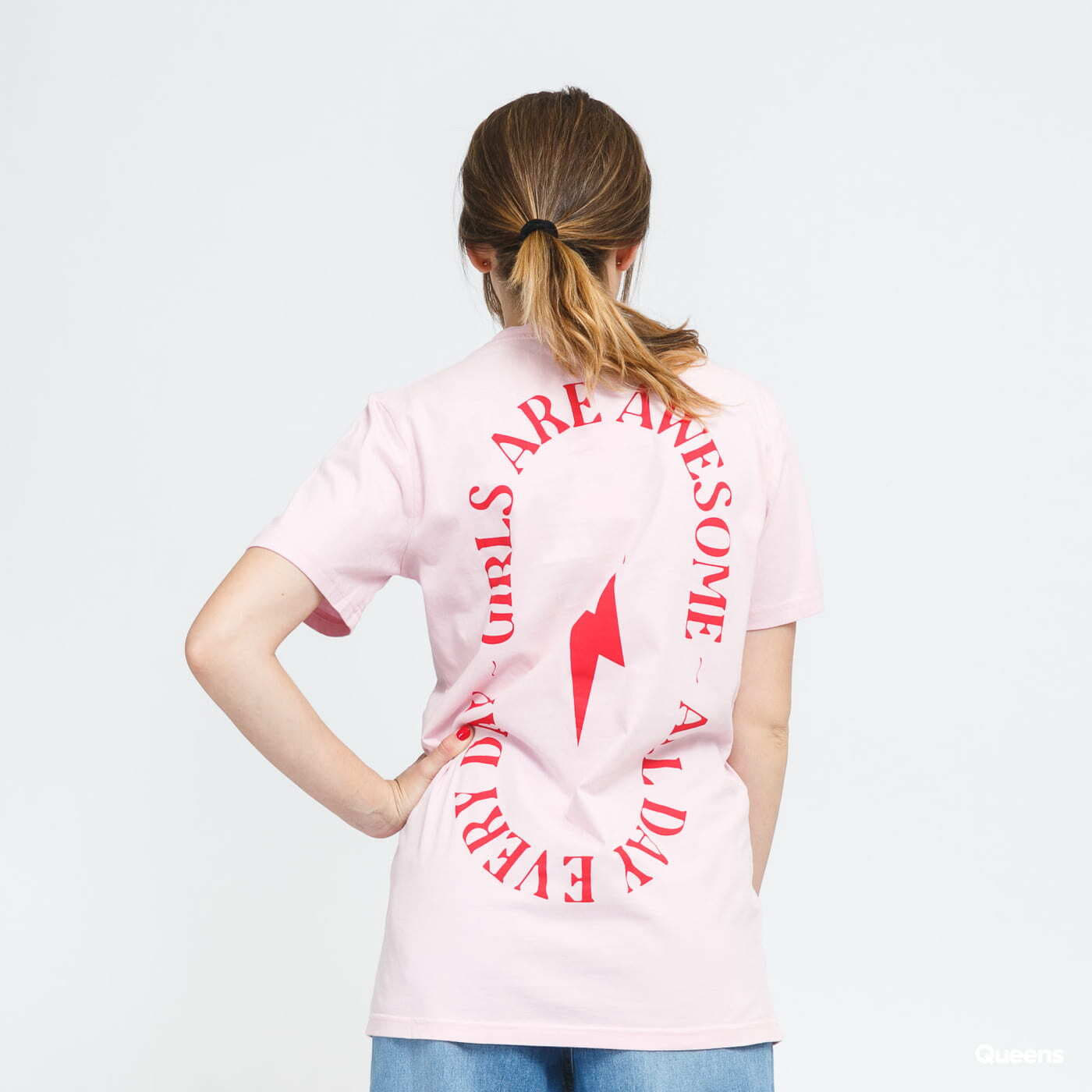 Trička Girls Are Awesome All Day Tee Pink