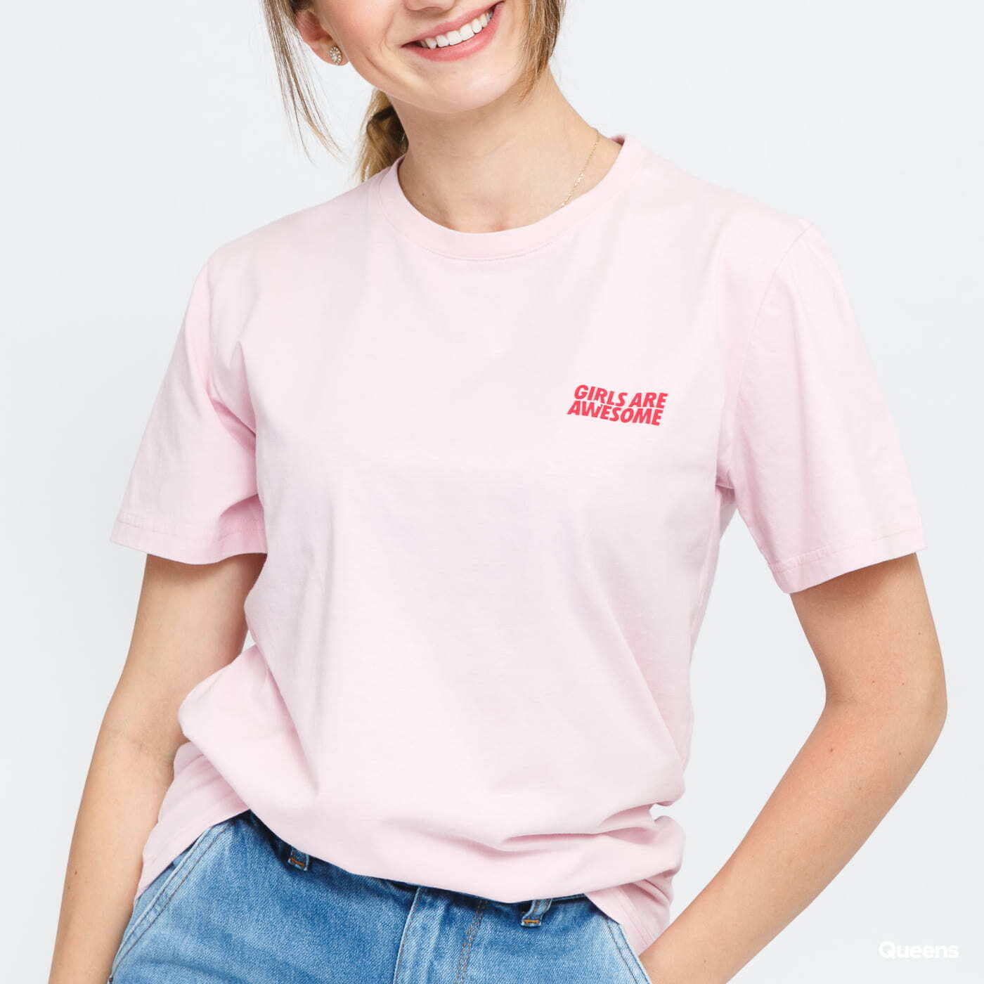 Trička Girls Are Awesome All Day Tee Pink