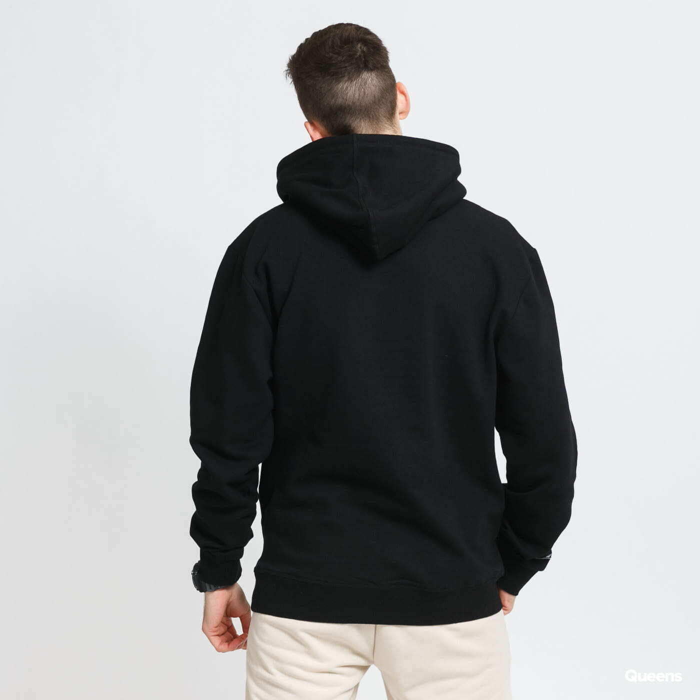 Sudaderas Mitchell & Ness Pinscript Hoody Black
