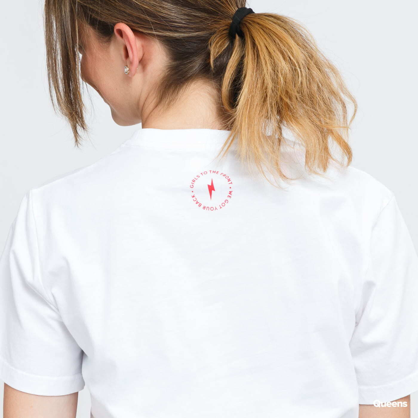 T-shirts Girls Are Awesome Messy Morning Tee White
