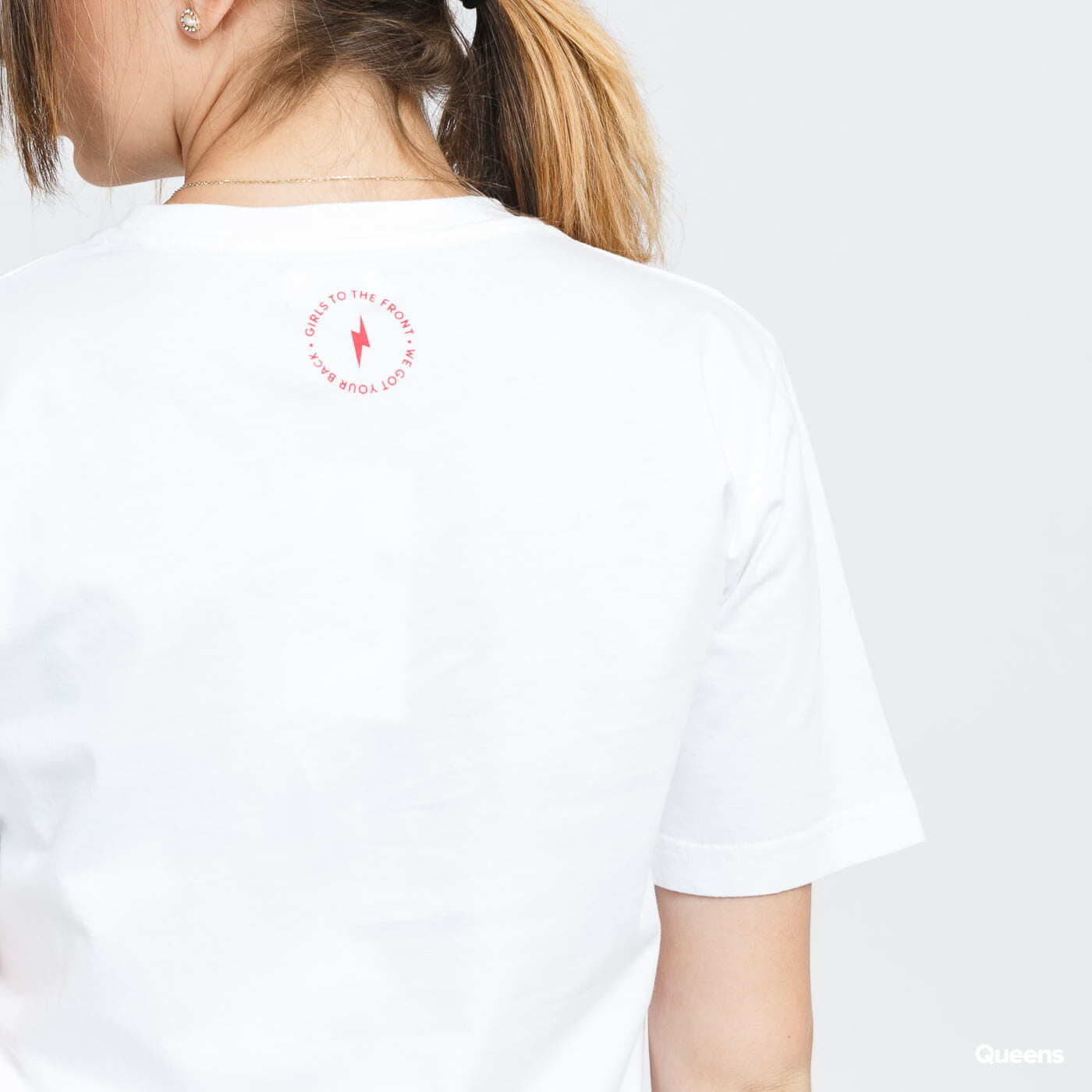 Trička Girls Are Awesome Stand Tall Tee White