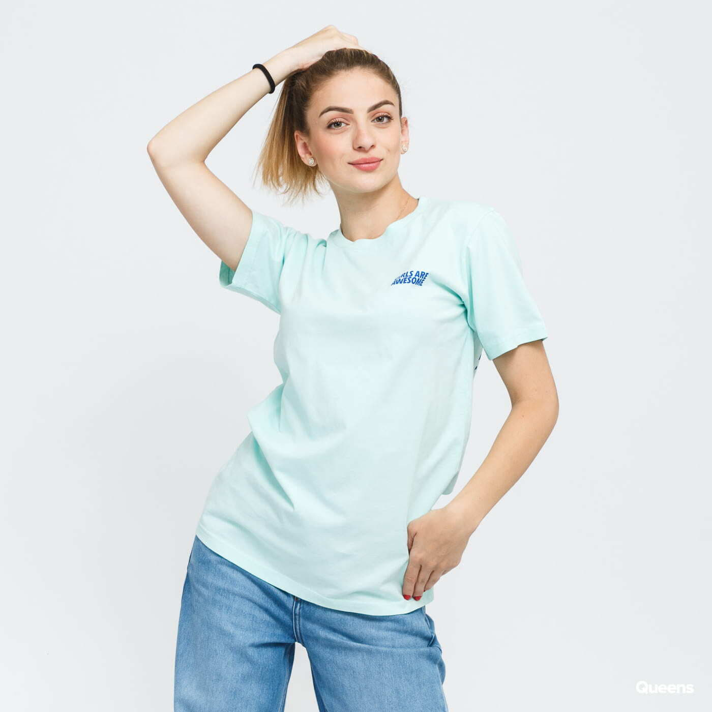 Trička Girls Are Awesome All Day Tee Mint
