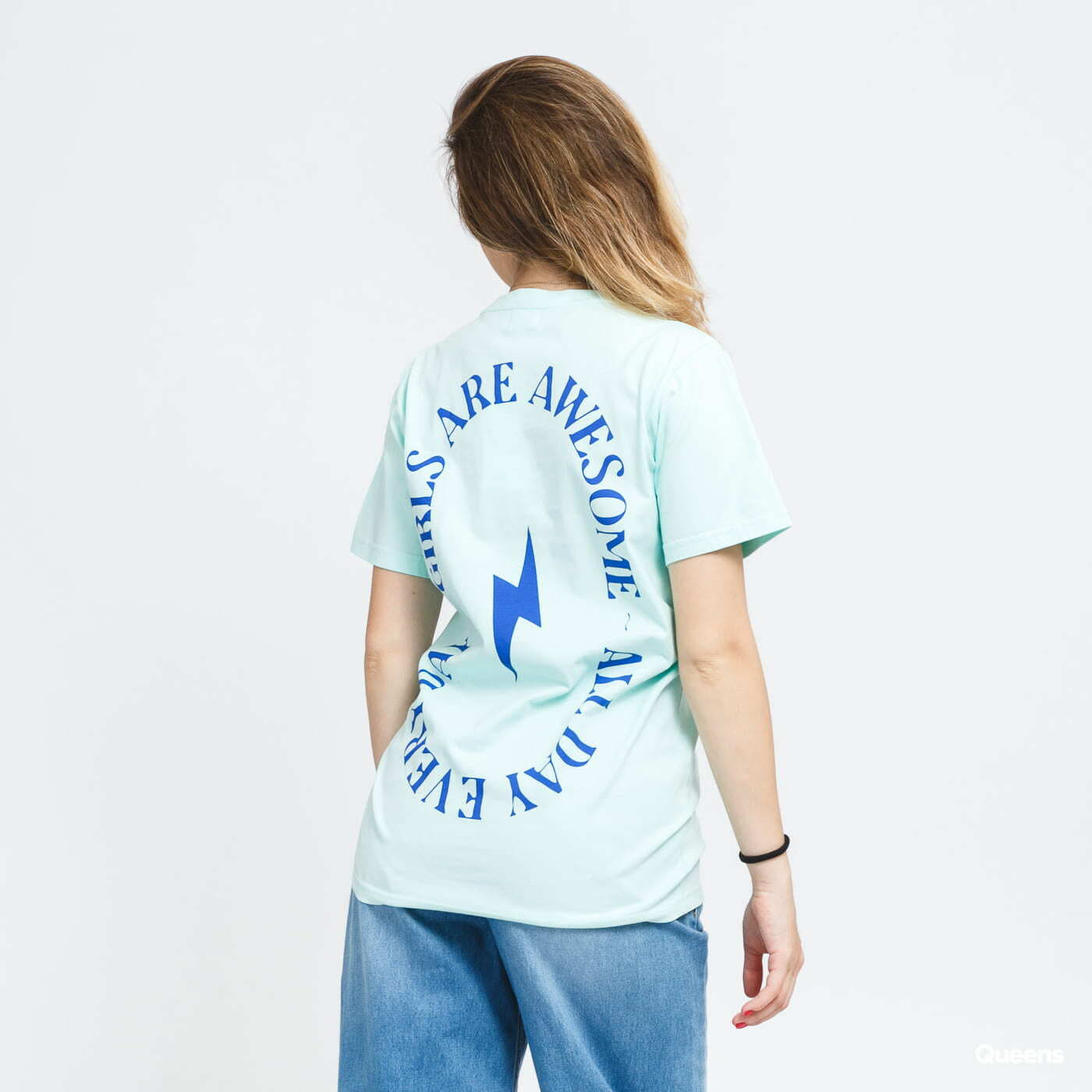 T-shirts Girls Are Awesome All Day Tee Mint