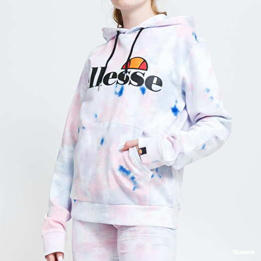 Sweatshirts ellesse Torices Tie Dye Hoody White Pink Queens