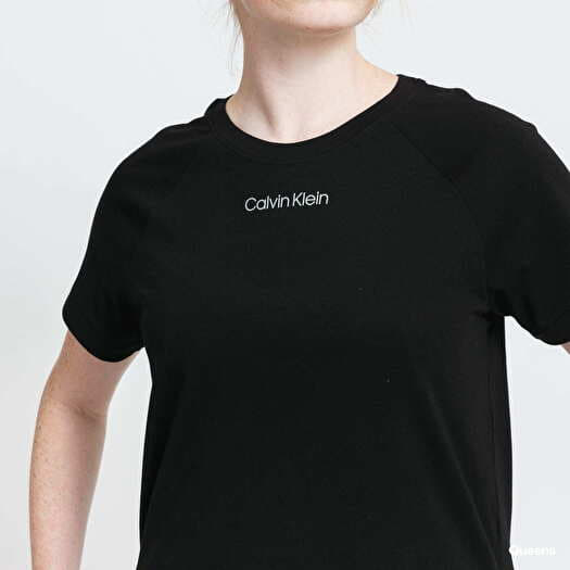 T-shirts Calvin Klein SS Crew Neck Black | Queens