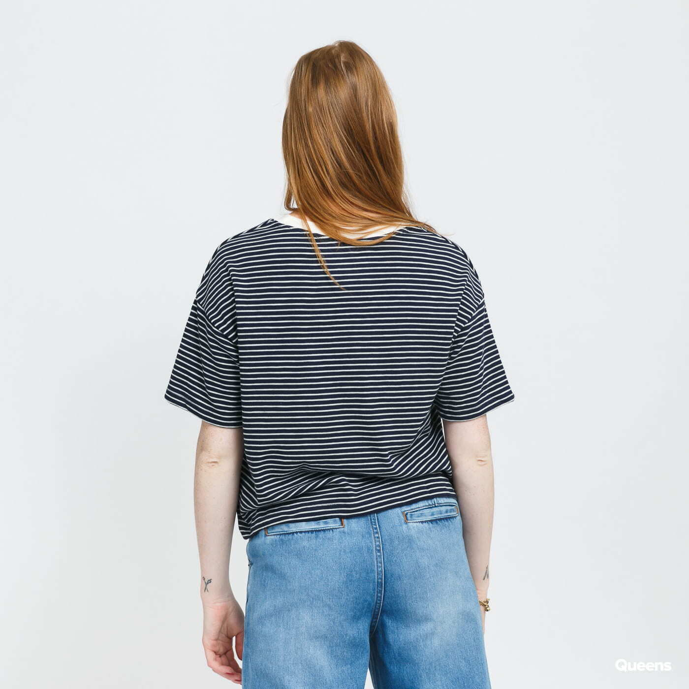 T-Shirts Roxy Infinity Is Beautiful Tee Navy/ White