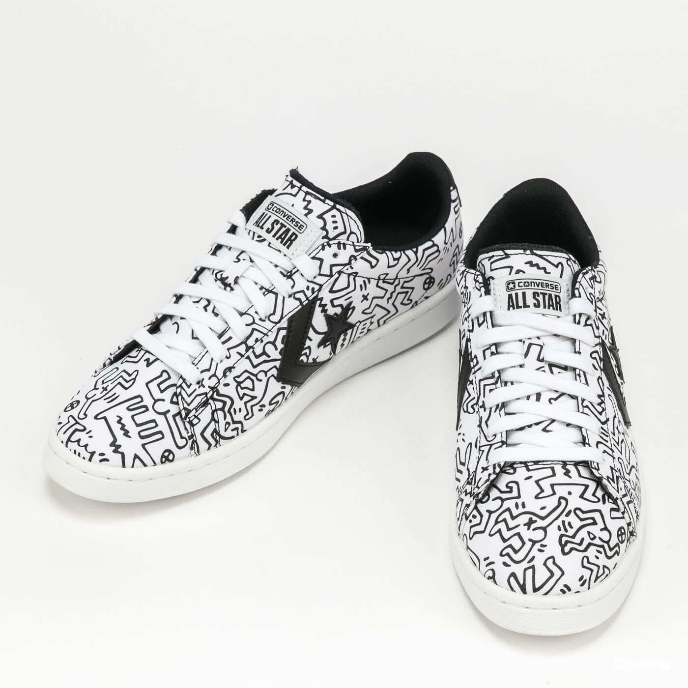 Zapatillas Hombre Converse Pro Leather OX White/ Black/ Red