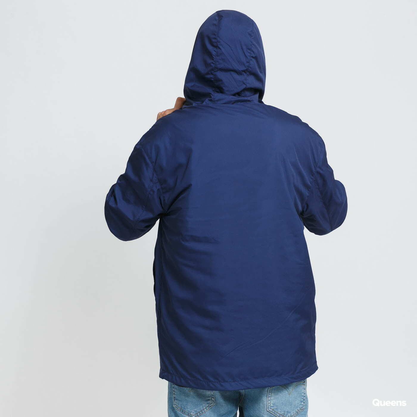 Windbreakers Urban Classics Basic Pull Over Jacket Navy