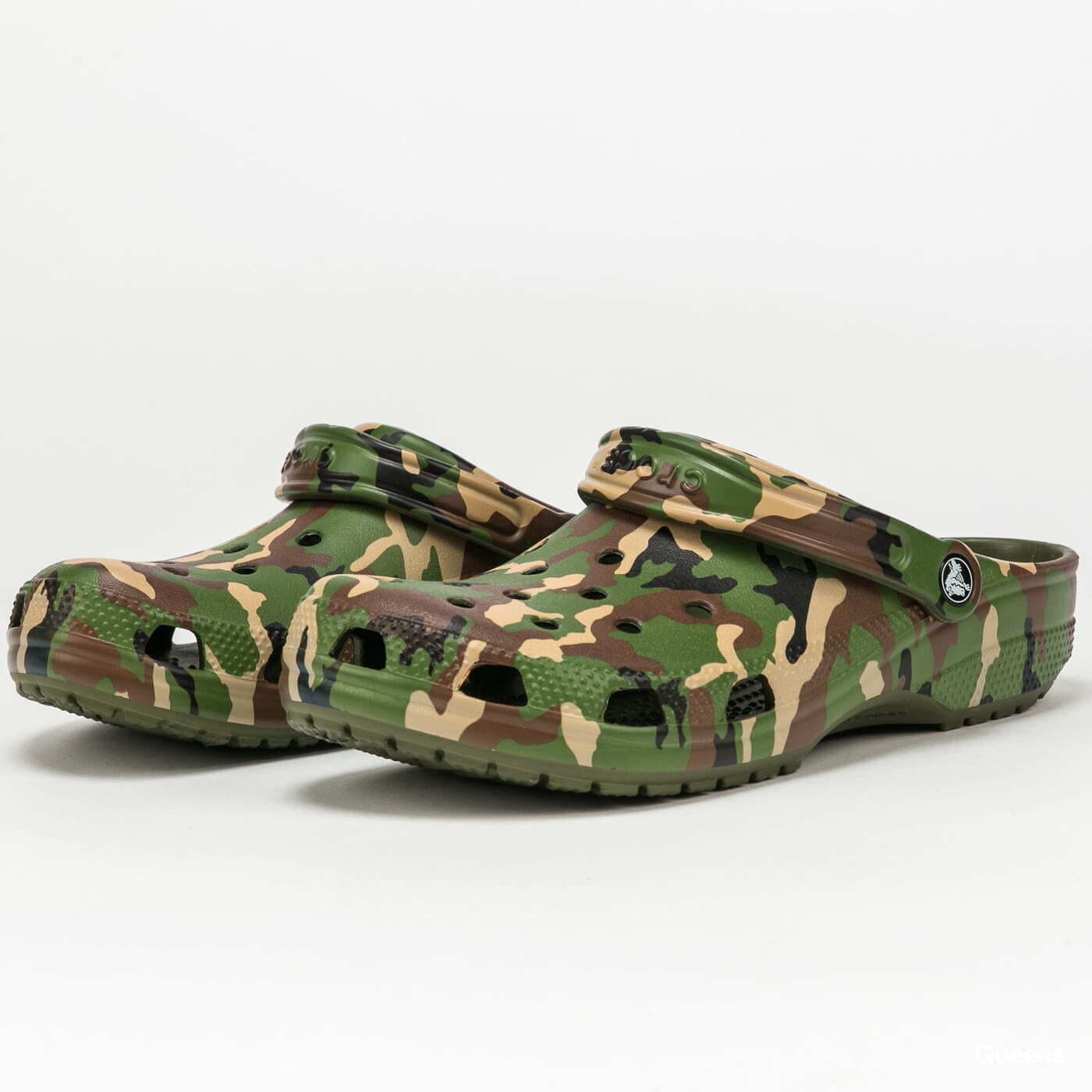 Men's shoes Crocs Classic Printed Camo Clog Army Green/ Multi