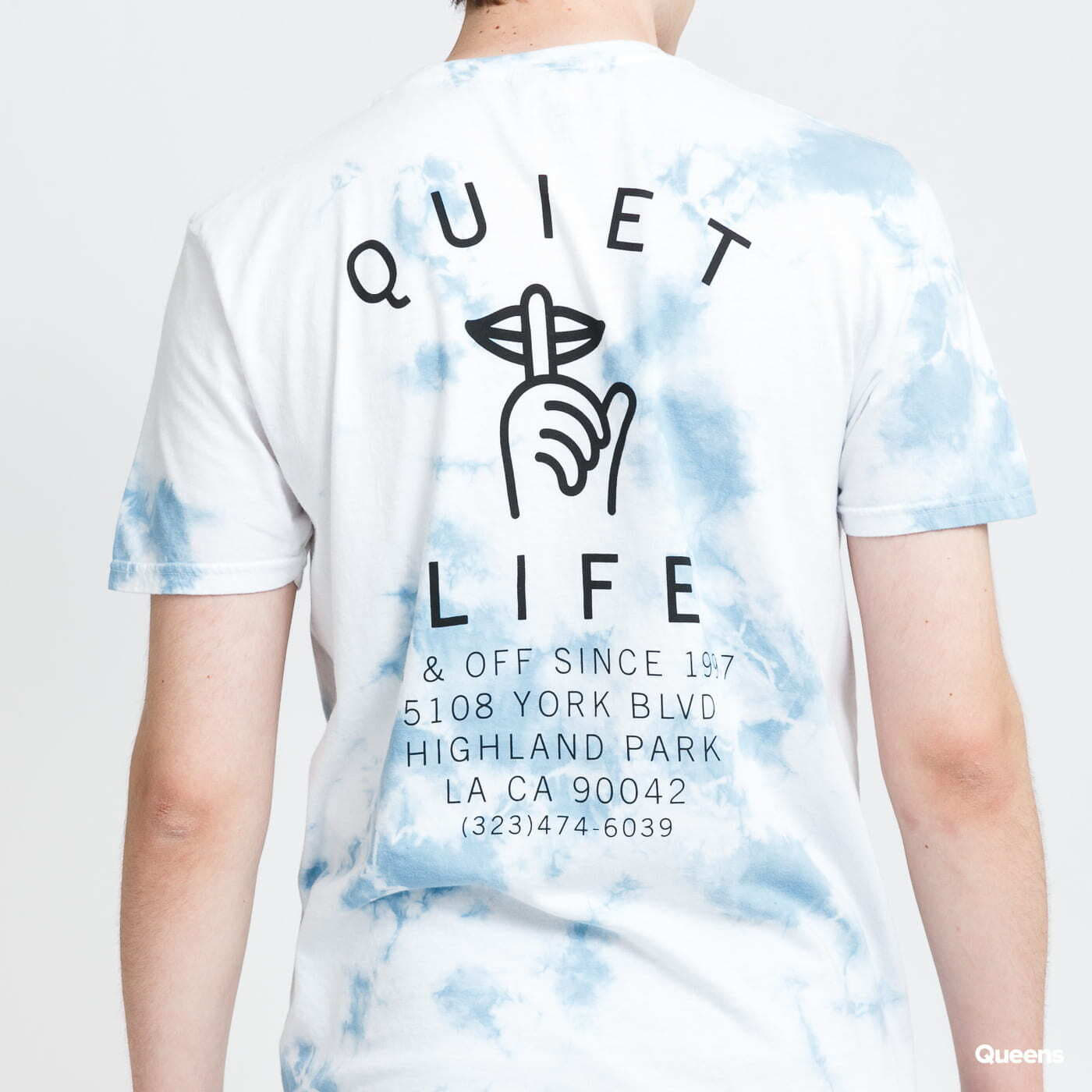 T-shirts The Quiet Life Quiet Life Shop Premium T-Shirt White/ Blue