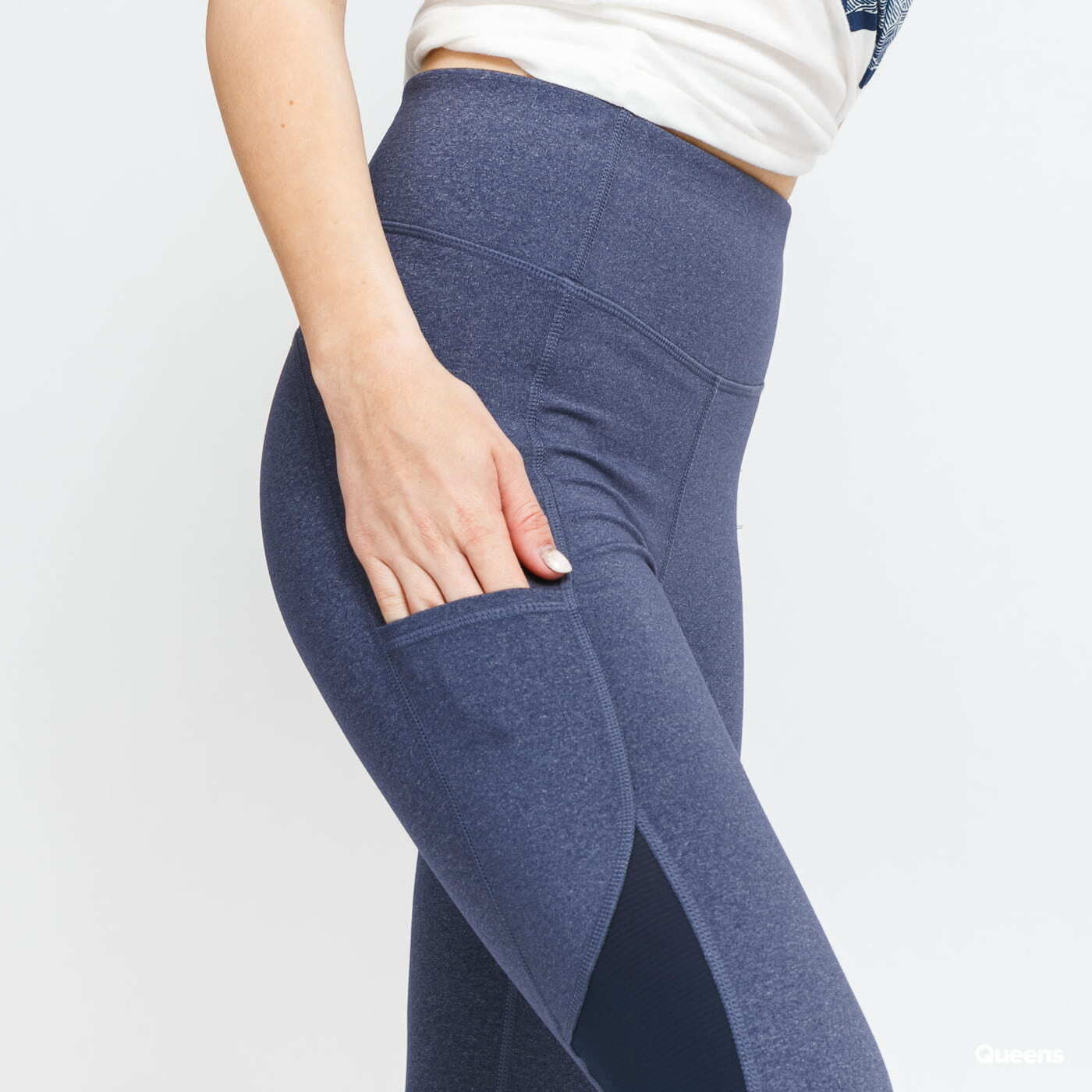 Leggings Roxy Thank You Honey Workout Leggings melange navy