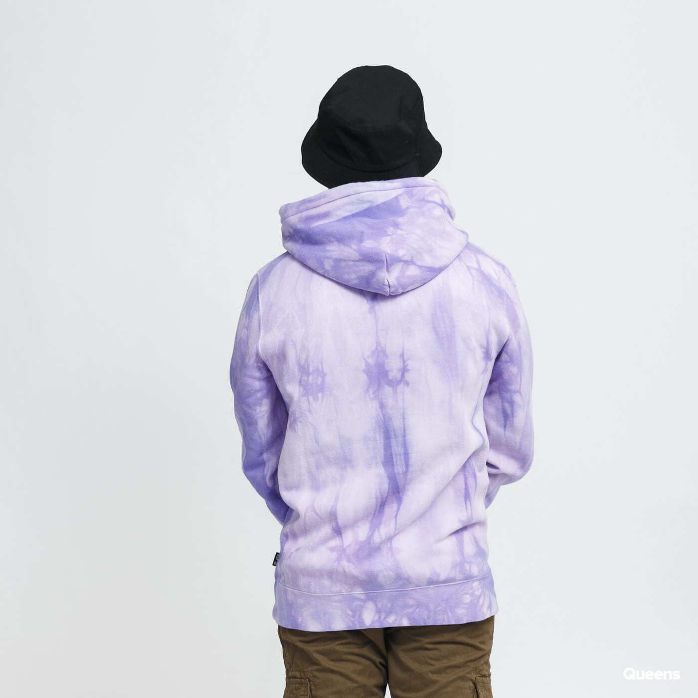 Mikiny HUF Relax Tiedye Hoodie Purple