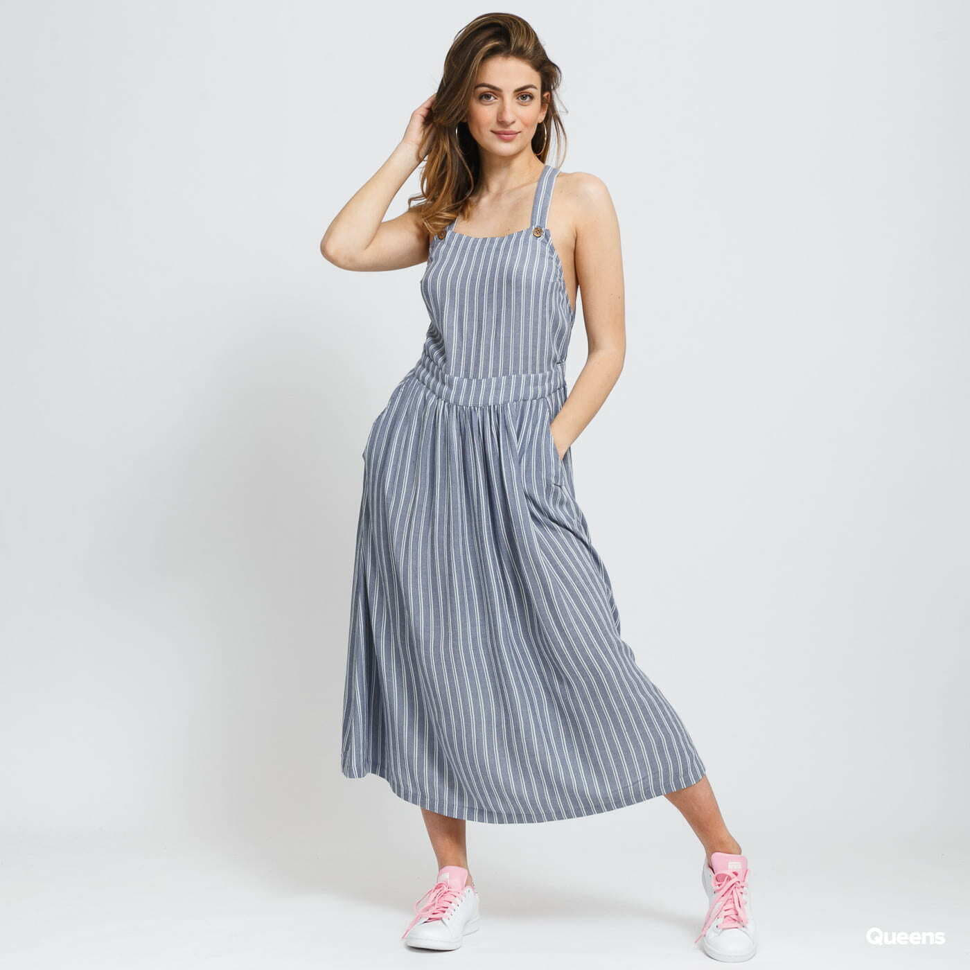 Dresses Roxy Summer Transparency Dress Navy/ White