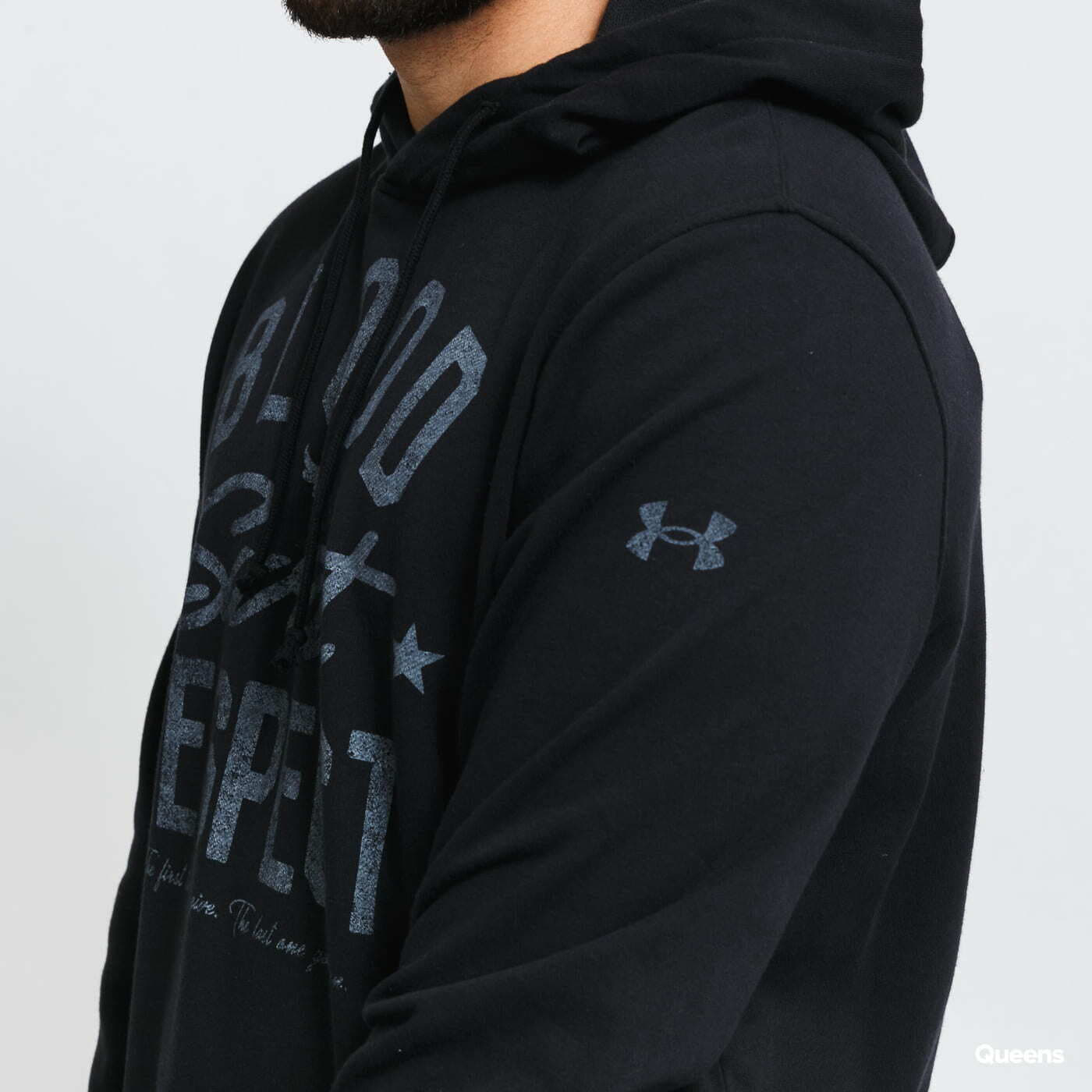 Sudaderas Under Armour Project Rock Terry BSR Hoodie Black