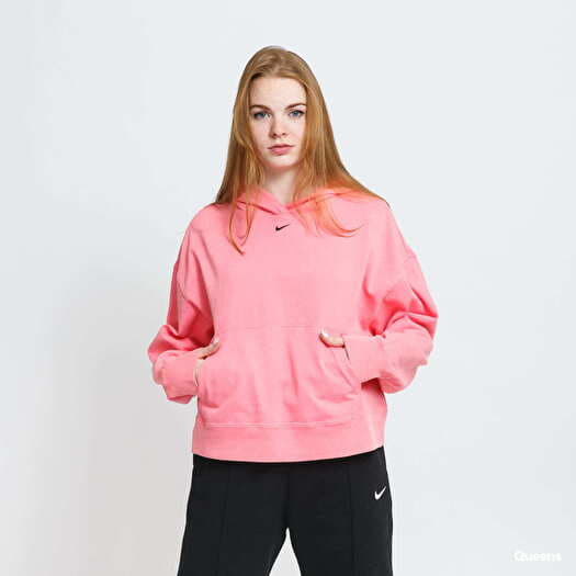 Sweatshirts Nike W NSW Wash Hoodie Pink Queens