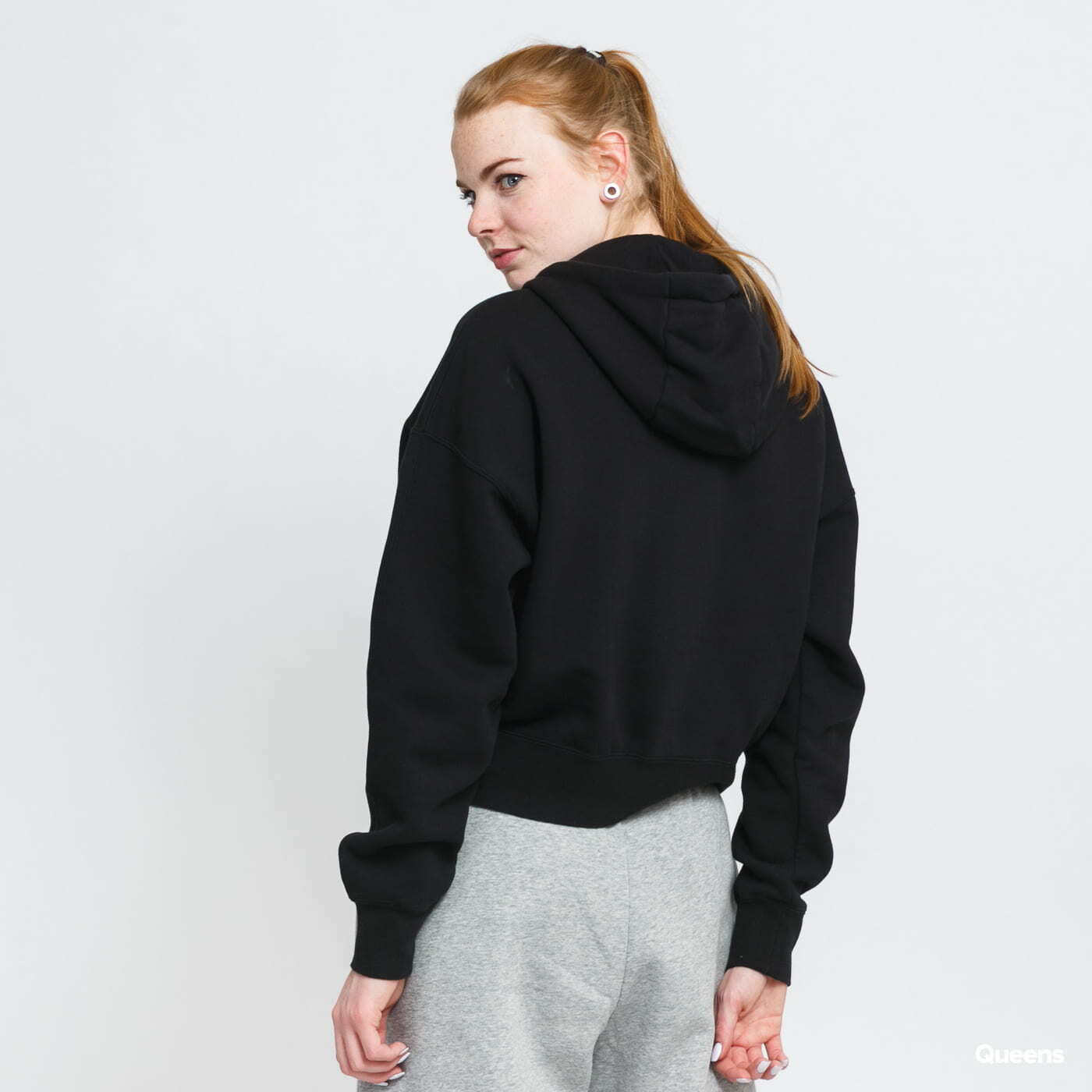 Hanorace Jordan W J Flight Fleece PO Hoodie Black