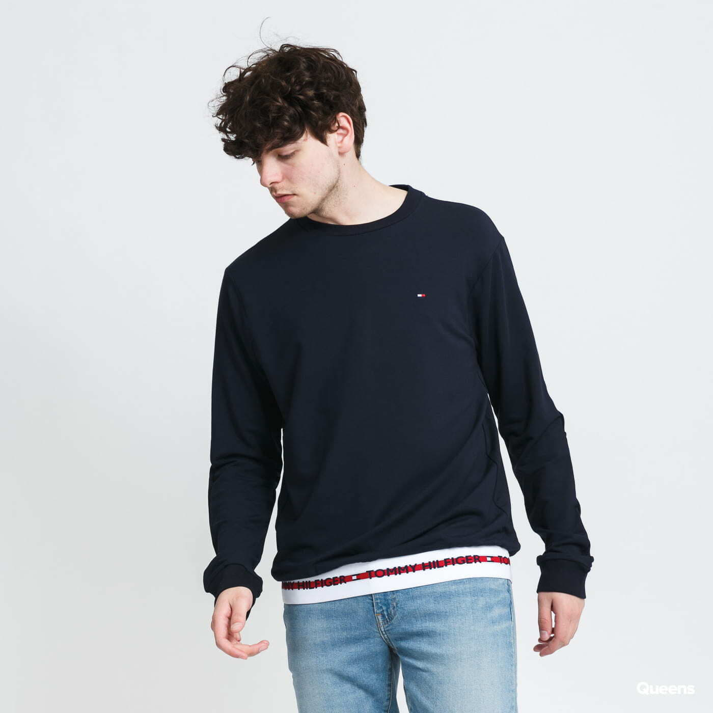 Hoodies and sweatshirts  Tommy Hilfiger Track Top LS C/O Navy