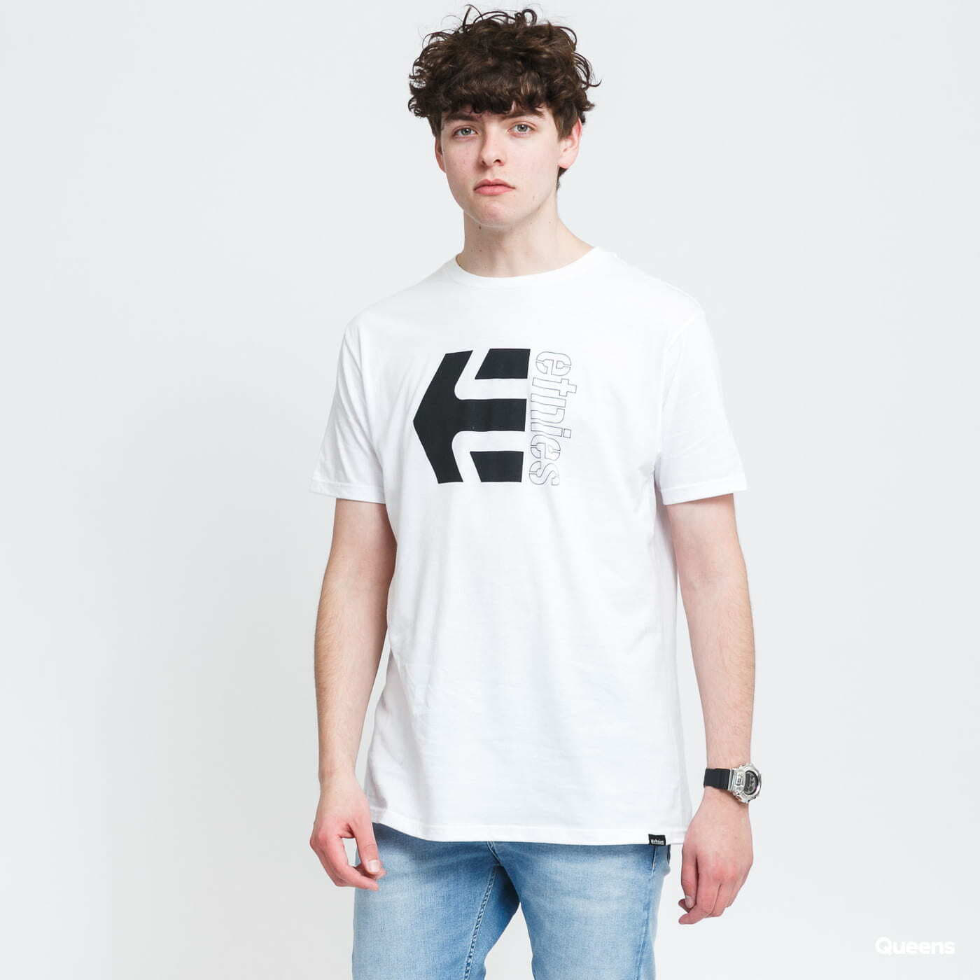 T-shirts etnies Corp Combo Tee White