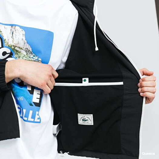 Lacoste 2024 windbreaker white