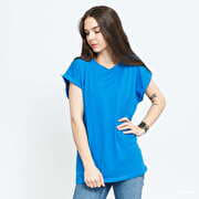 Urban Classics Ladies Extended Shoulder Tee Blue