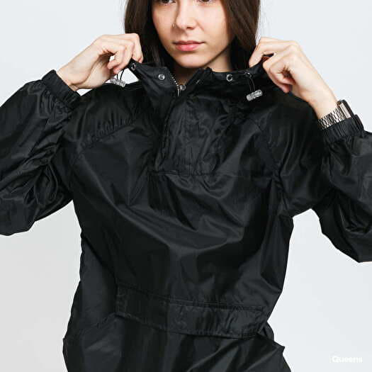 Ladies Queens Urban Übergangsjacken | Pull Light Over Classics Transparent Jacket Black