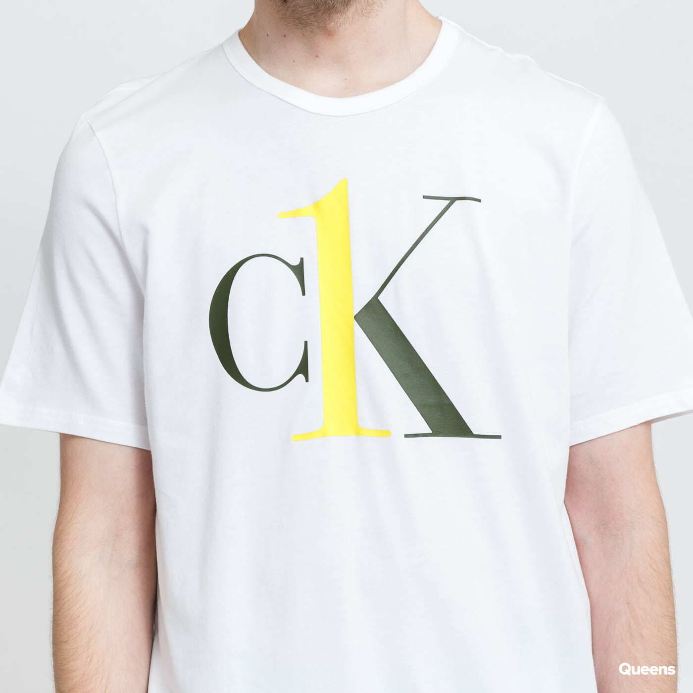 Tričká Calvin Klein CK ONE SS Crew Neck White