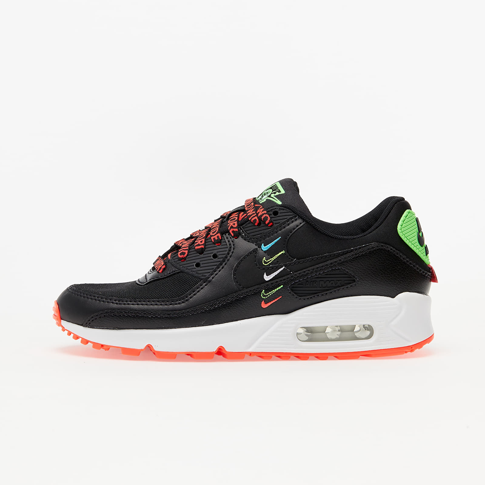 Dámske topánky a tenisky Nike W Air Max 90 Worldwide Black/ Black/ Flash Crimson