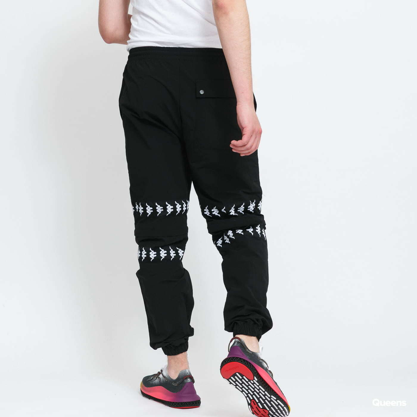 Nohavice Kappa Banda Erfilo Pants černé