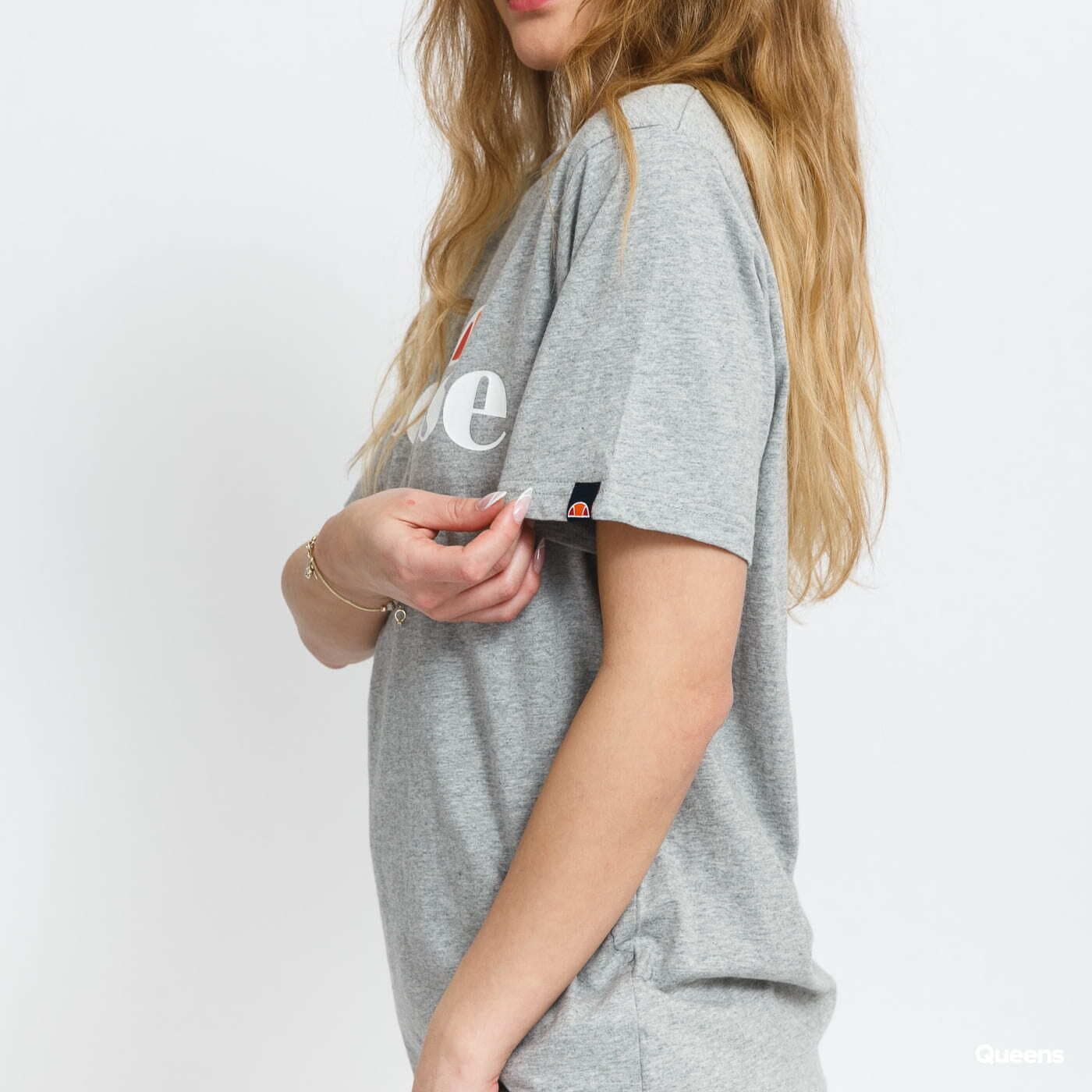 Trička ellesse Albany T-Shirt Melange Grey