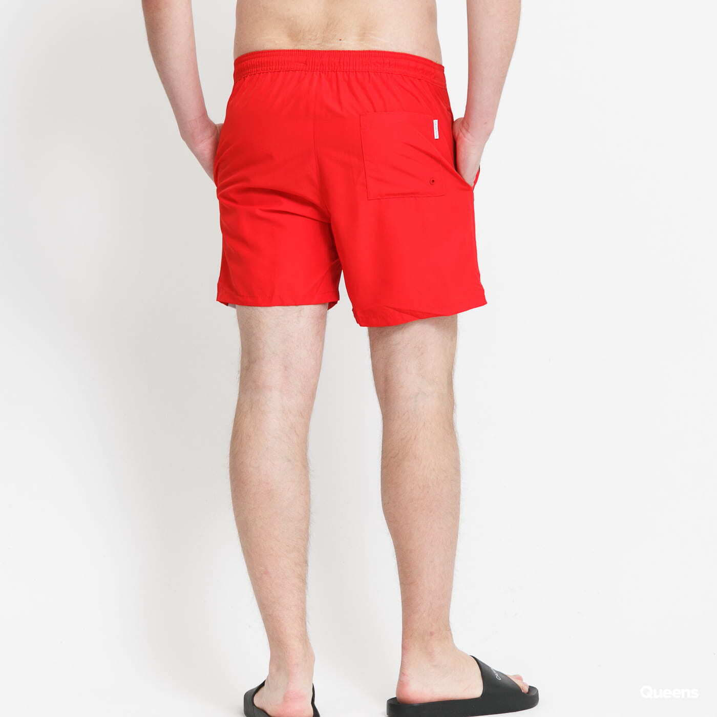 Plavky Calvin Klein CK ONE Medium Drawstring Red