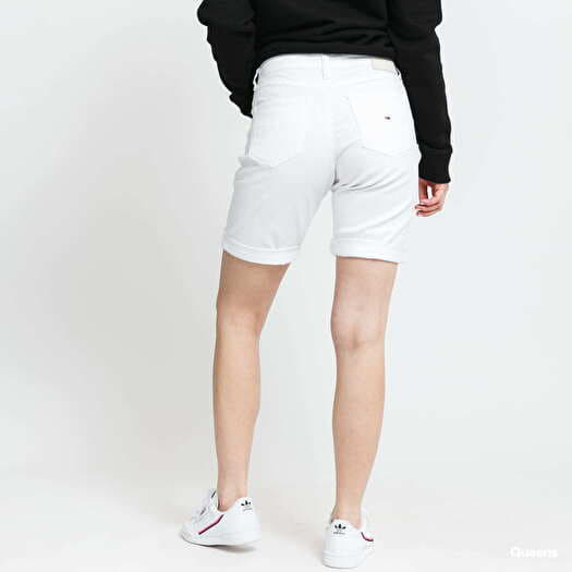 Shorts TOMMY JEANS W Denim Bermuda White Queens