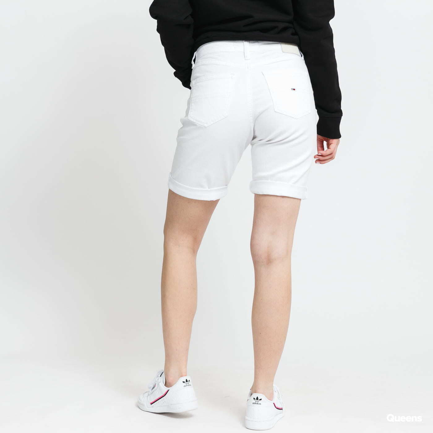 Shorts TOMMY JEANS W Denim Bermuda White