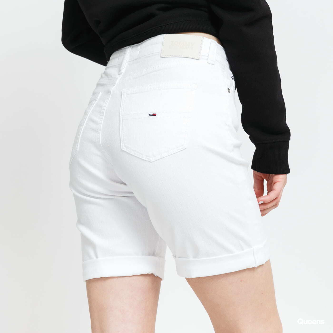 Shorts TOMMY JEANS W Denim Bermuda White