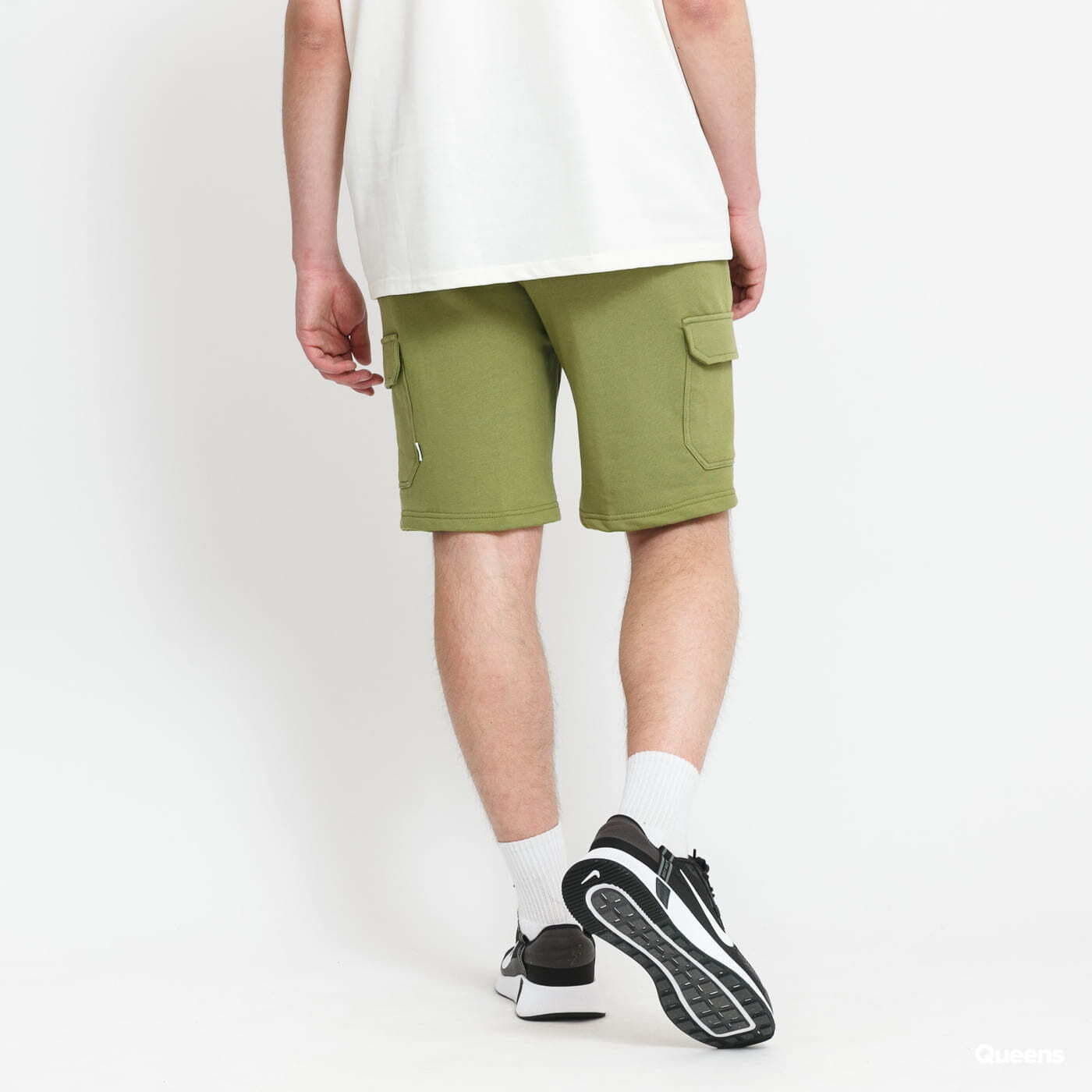 Shorts Urban Classics Organic Cargo Sweatshorts Green