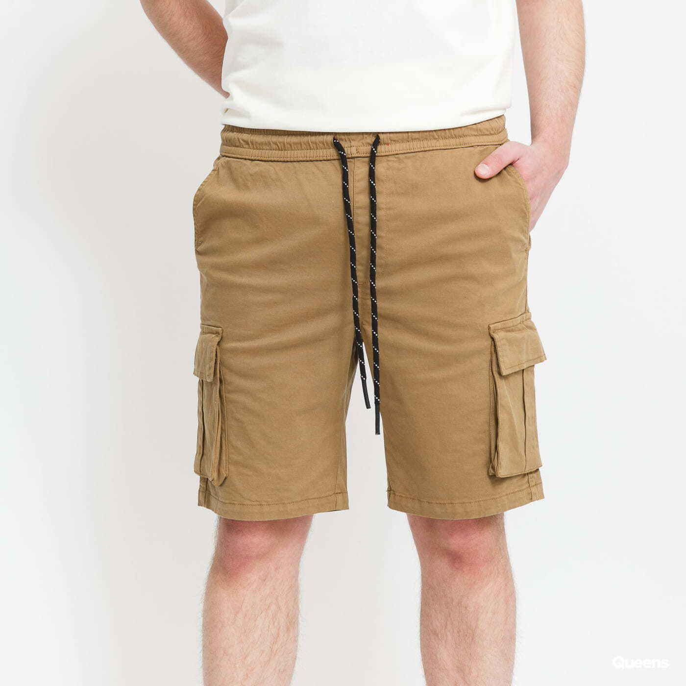 Shorts Urban Classics Drawstring Cargo Shorts Dark Beige