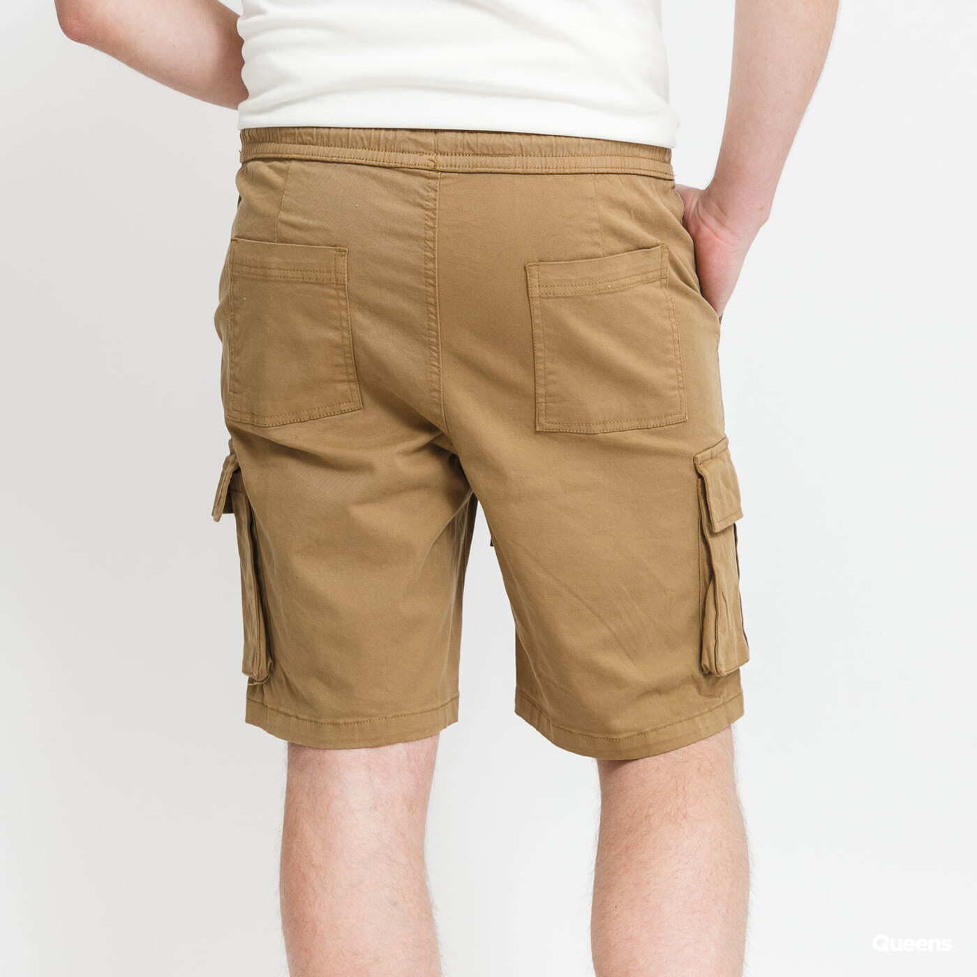 Shorts Urban Classics Drawstring Cargo Shorts Dark Beige