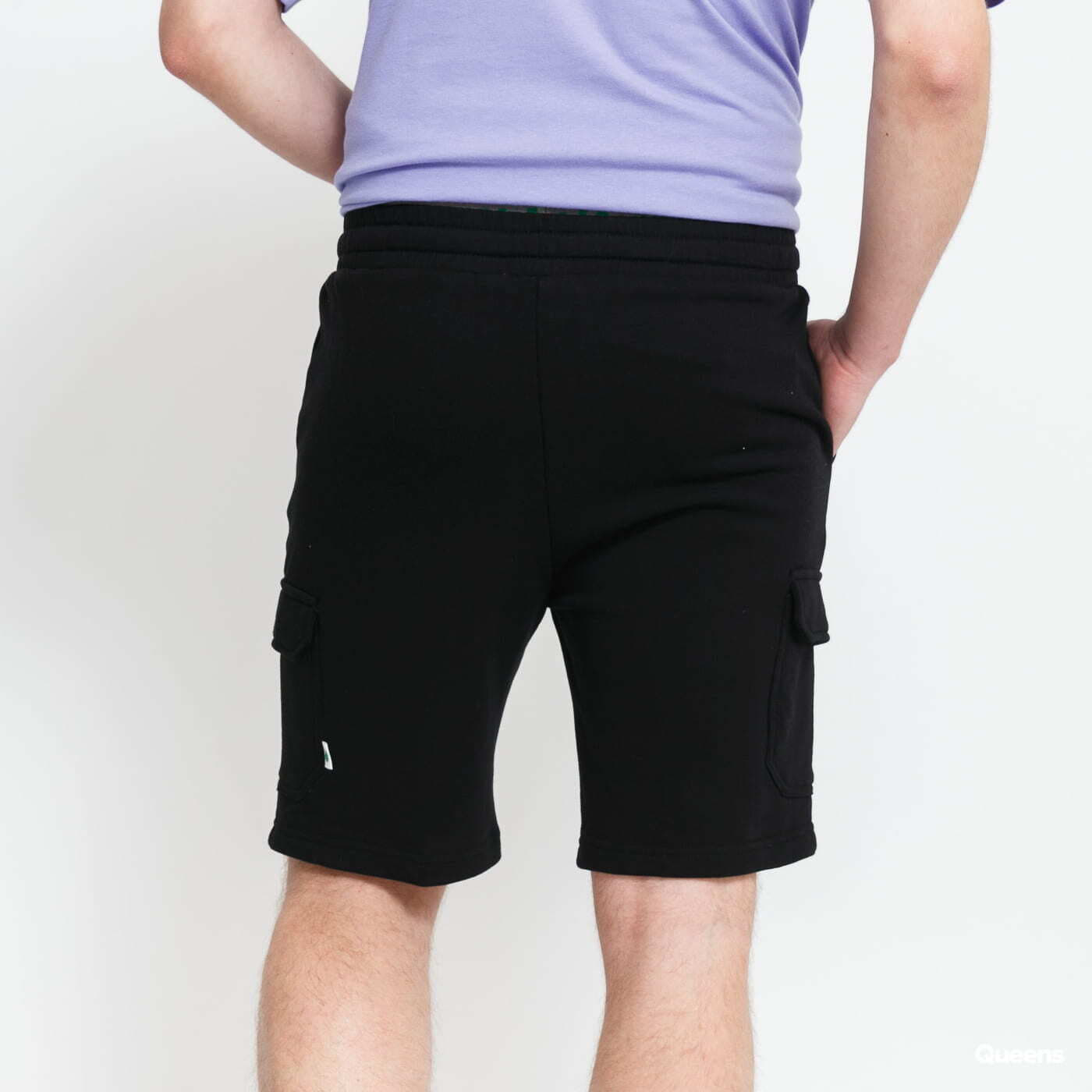 Kurze Hosen Urban Classics Organic Cargo Sweatshorts Black