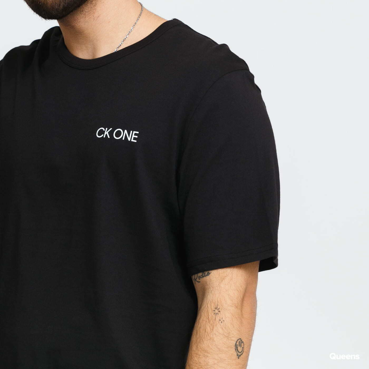 T shirts Calvin Klein CK ONE SS Crew Neck Tee Black Queens
