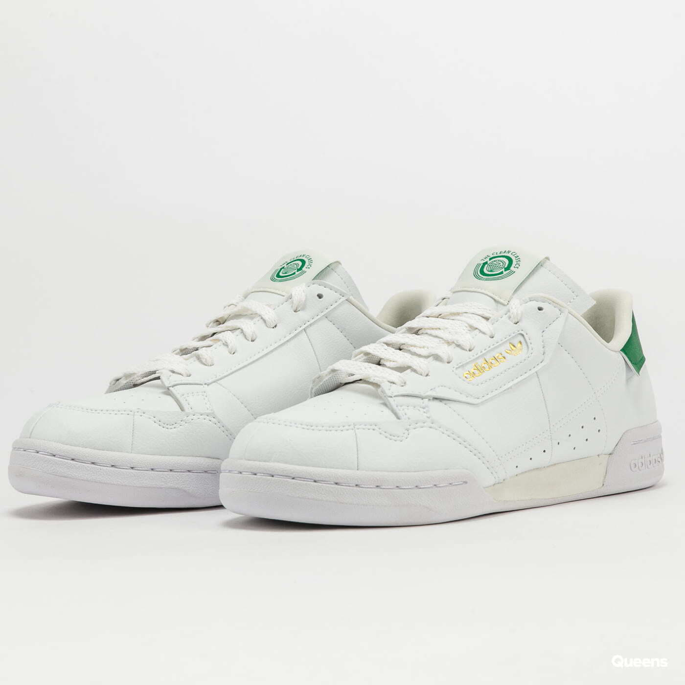 Pánske tenisky a topánky adidas Originals Continental 80 FtwWhite/ Owhite/ Green