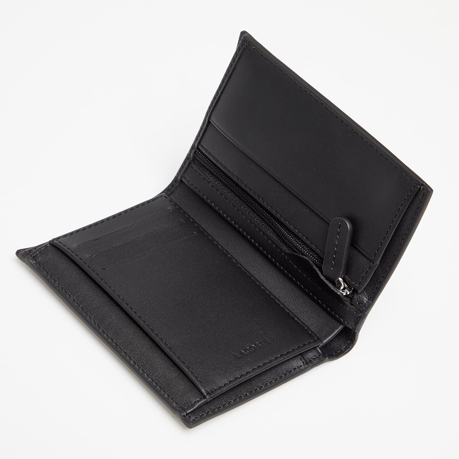 Wallets LACOSTE Fitzgerald Leather 7 Card Wallet Black