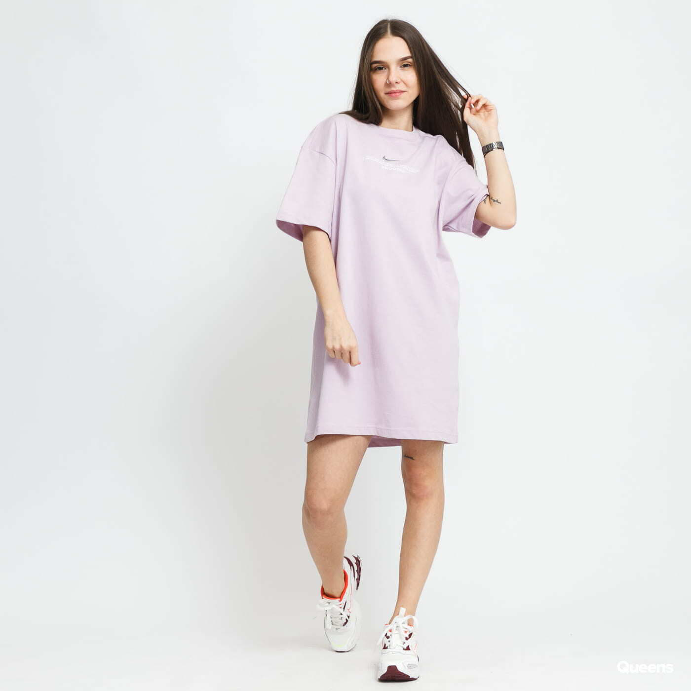 Šaty Nike W NSW Swoosh Dress Purple