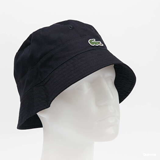 Chapeaux LACOSTE Lightweight Reversible Colourblock Bob Navy Red Cream Queens